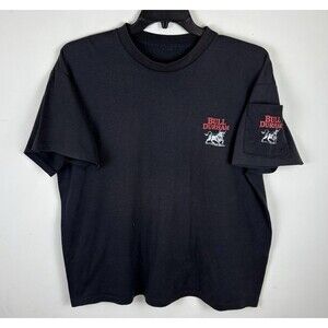 Vintage 80s 90s Single Stitch Bull Durham Graphic T-Shirt / Black / Size Large
